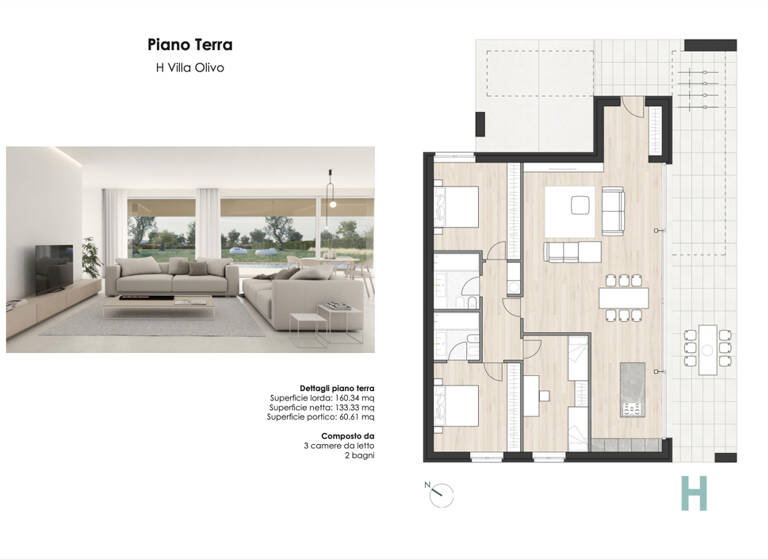 Villa zum Kauf 1.695.000 € 5 Zimmer 133,3 m² 2.553,7 m² Grundstück frei ab sofort Via San Sivino 1 Moniga del Garda 25080