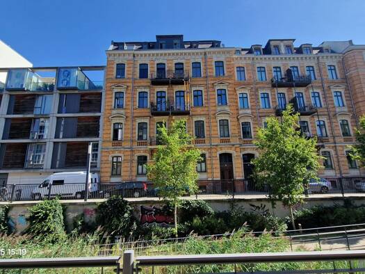 Wohnung zur Miete 740 € 2 Zimmer 52,8 m² Geschoss EG/5 frei ab sofort Zentrum-West Leipzig 04109