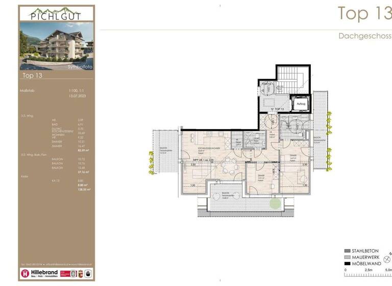 Wohnung zum Kauf 587.000 € 3 Zimmer 82,6 m² Pichldorfstraße 9 Bruck an der Großglocknerstraße 5671
