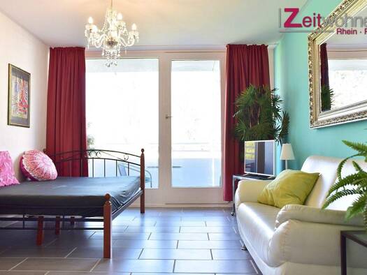 Wohnung zur Miete Wohnen auf Zeit 1.190 € 1 Zimmer 33 m² frei ab sofort Muffendorf Bonn 53177