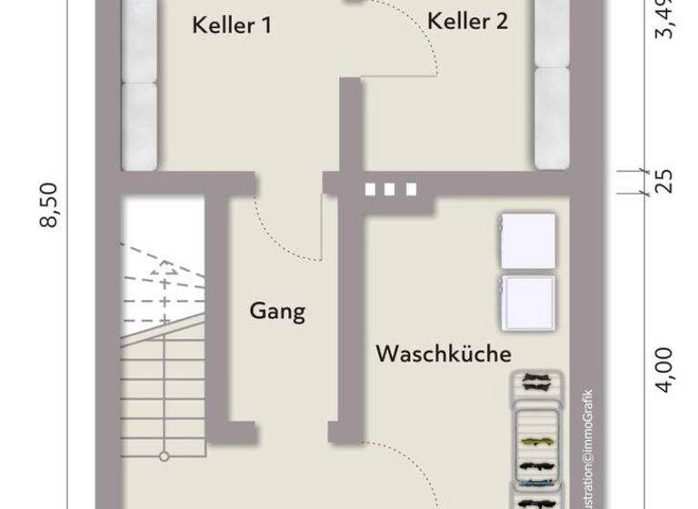 Reihenendhaus zum Kauf 119.900 € 3 Zimmer 71 m² 395 m² Grundstück Dorfhain 01738