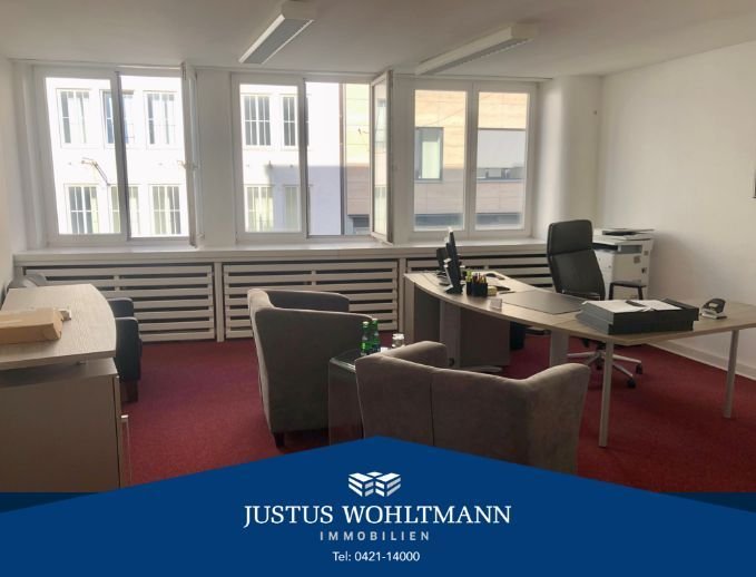 Bürofläche zur Miete provisionsfrei 580 € 2 Zimmer 61 m²<br/>Bürofläche Obernstraße 56 Altstadt Bremen 28195