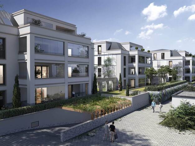 Wohnung zum Kauf - Neubau provisionsfrei 675.000 € 4 Zimmer 103,5 m² EG frei ab sofort Wörthstraße 45a Eltville Eltville am Rhein 65343