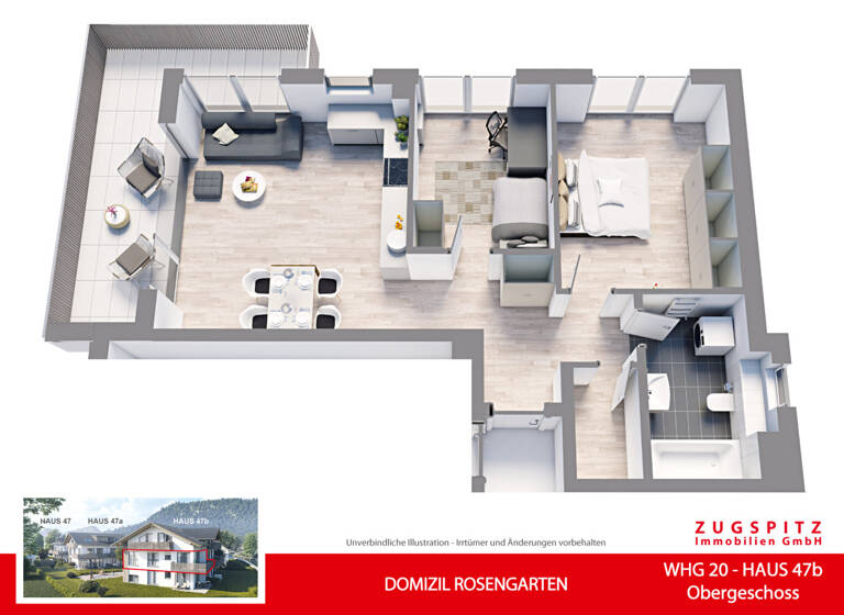Wohnung zum Kauf 831.000 € 3 Zimmer 81,2 m²<br/>Wohnfläche EG<br/>Geschoss Garmisch Garmisch-Partenkirchen 82467