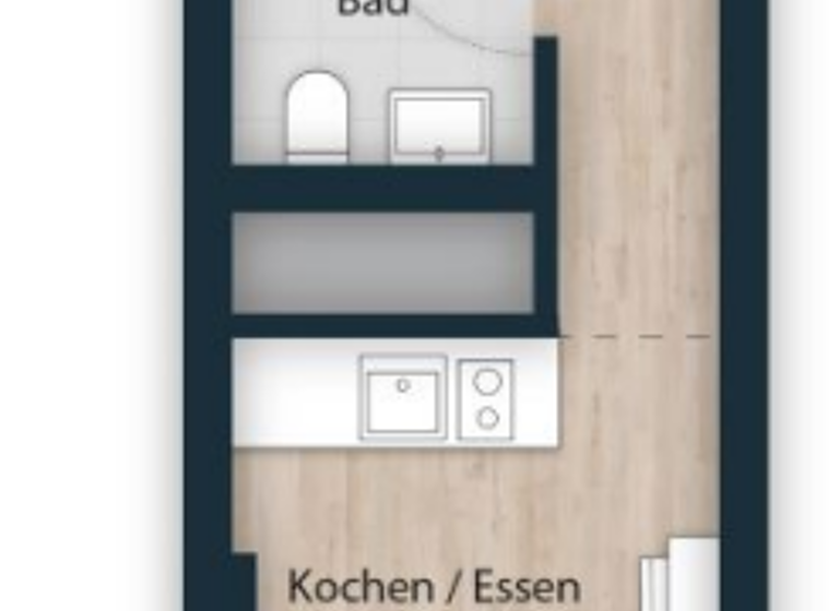 Wohnung zum Kauf 261.545 € 26,2 m² frei ab sofort Seeleinsbühl Nürnberg 90431