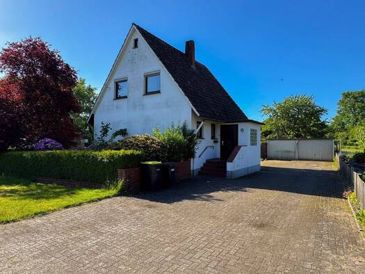 Einfamilienhaus zum Kauf provisionsfrei 169.000 € 5 Zimmer 99,4 m² 1.002 m² Grundstück frei ab sofort Kampweg 3 Hamersen Hamersen 27419