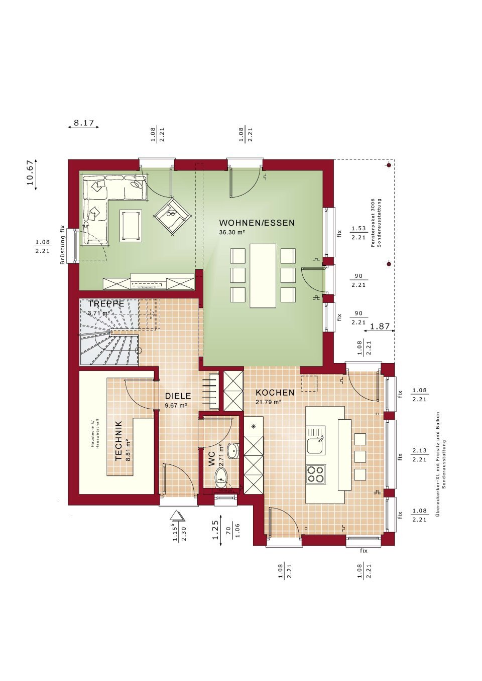 Haus zum Kauf 649.575 € 5 Zimmer 153 m²<br/>Wohnfläche 432 m²<br/>Grundstück Bahnhof Reken Reken 48734