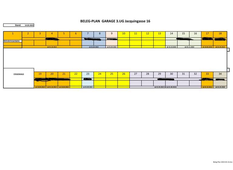 Tiefgarage zur Miete 114 € Wien 1030