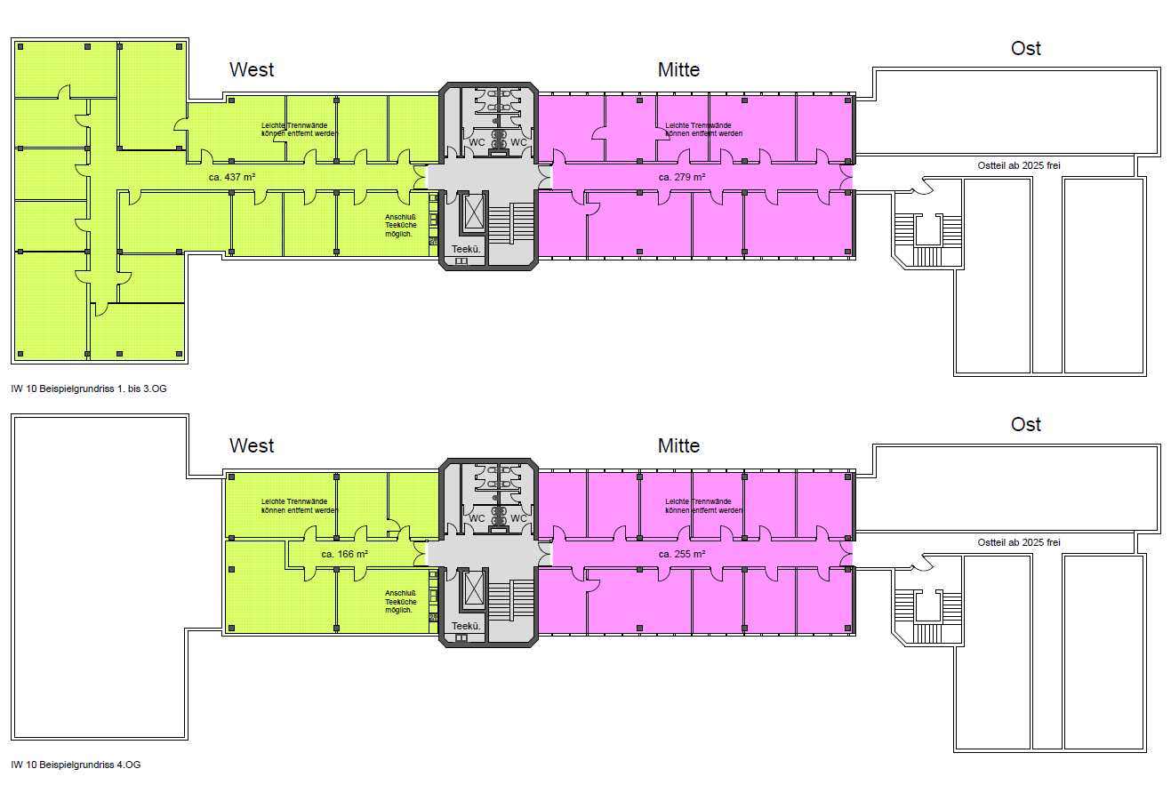 Bürofläche zur Miete 8,20 € 2.582 m²<br/>Bürofläche ab 230 m²<br/>Teilbarkeit Im Weiher 10 Handschuhsheim - West Heidelberg 69121