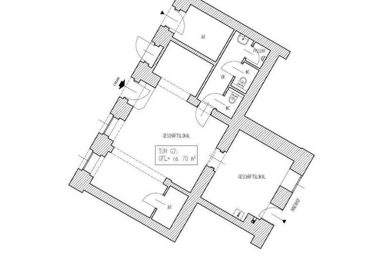 Laden zur Miete 1.409 € 70 m² Verkaufsfläche Wien 1060