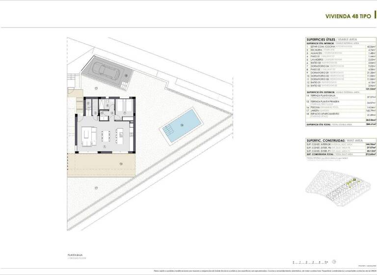 Doppelhaushälfte zum Kauf provisionsfrei 750.000 € 4 Zimmer 212 m² 405 m² Grundstück Polop