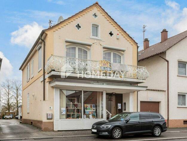 Mehrfamilienhaus zum Kauf 389.000 € 7 Zimmer 178 m² 1.094 m² Grundstück Huttenheim Philippsburg-Huttenheim 76661