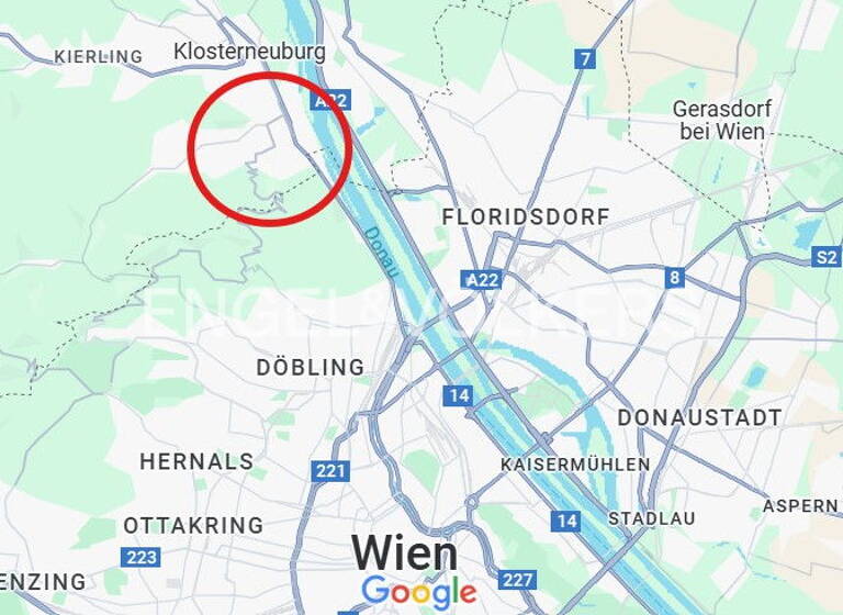 Grundstück zum Kauf 749.000 € 1.770 m² Grundstück Klosterneuburg 3400