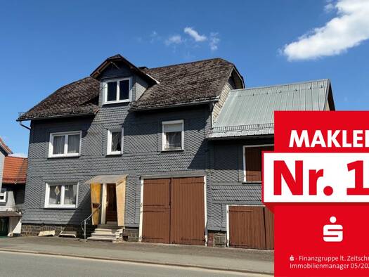 Einfamilienhaus zum Kauf 99.000 € 5 Zimmer 137 m² 737 m² Grundstück Feudingen Bad Laasphe 57334
