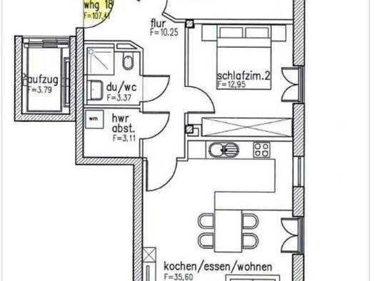 Wohnung zur Miete 1.380 € 3 Zimmer 107 m² Geschoss 2/4 frei ab 01.10.2026 Mühldorf Mühldorf a.Inn 84453