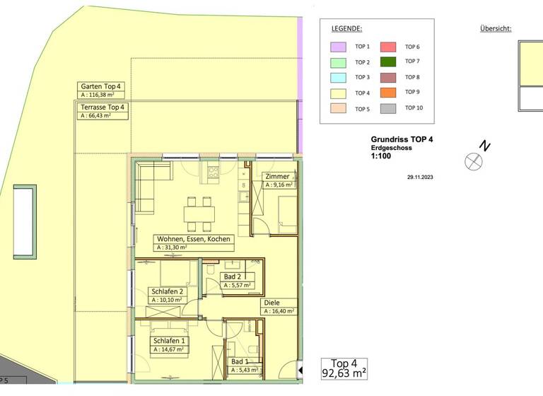 Wohnung zum Kauf - Erstbezug 907.774 € 4 Zimmer 93 m² EG St. Johann in Tirol 6380