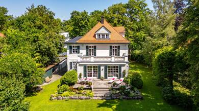 Villa zum Kauf provisionsfrei 10.600.000 € 9 Zimmer 355 m² 1.630 m² Grundstück frei ab sofort Solln München 81479