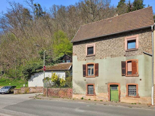 Doppelhaushälfte zum Kauf 58.000 € 6 Zimmer 100 m² 1.053 m² Grundstück Neidenfels 67468