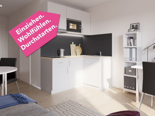 Studio zur Miete 554 € 1 Zimmer 19,4 m² 4. Geschoss frei ab sofort Bahnhofstraße / Reindelstraße Gleißbühl Nürnberg 90402