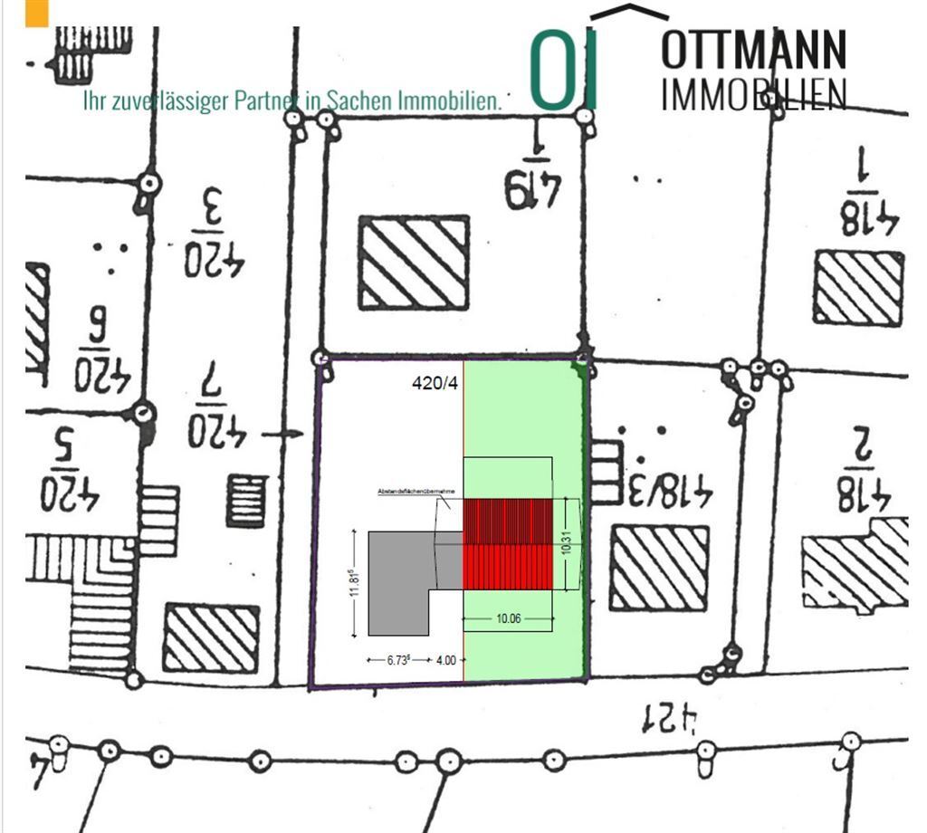 Grundstück zum Kauf 206.000 € 400 m²<br/>Grundstück Altdorf Altdorf b. Nürnberg 90518