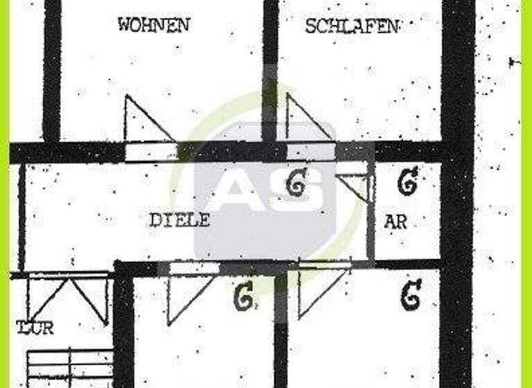 Wohnung zur Miete 349 € 2 Zimmer 59,9 m² 2. Geschoss frei ab sofort Leipziger Straße 127 Pölbitz Zwickau 08058