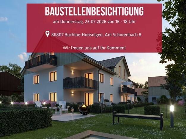Wohnung zum Kauf provisionsfrei 394.410 € 3 Zimmer 76,3 m² 3. Geschoss Honsolgen Buchloe / Honsolgen 86807