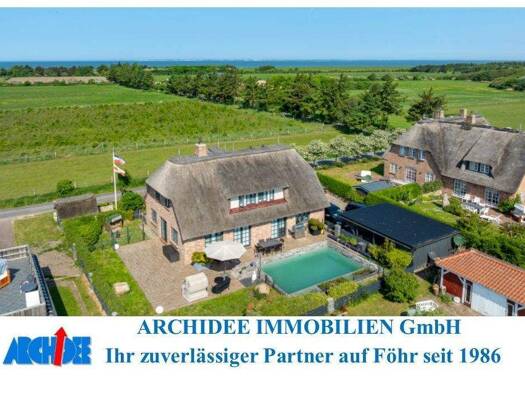 Einfamilienhaus zum Kauf 2.400.000 € 5 Zimmer 207 m² 809 m² Grundstück Triibergem 3 Utersum 25938