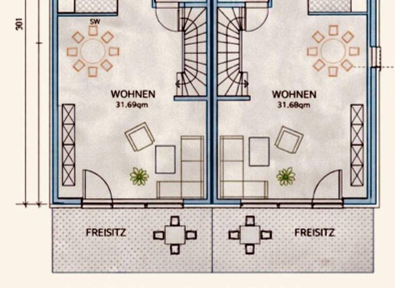 Reihenmittelhaus zum Kauf 585.000 € 5 Zimmer 138 m² 70 m² Grundstück St Leonhard Nürnberg 90439
