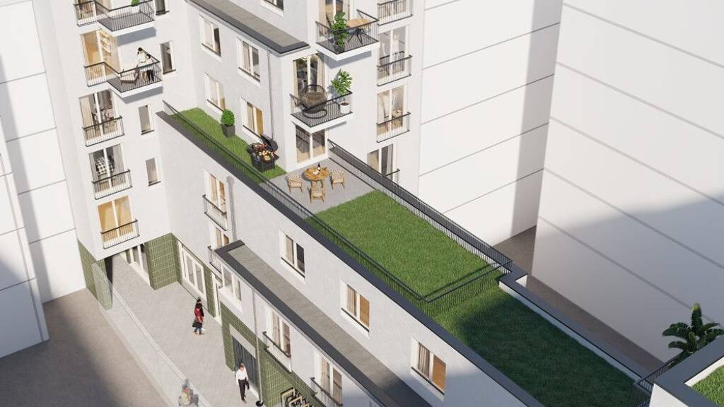 Studio zum Kauf provisionsfrei 214.900 € 1 Zimmer 30,5 m² 4. Geschoss Großkölnstr. 53-55 Aachen 52062