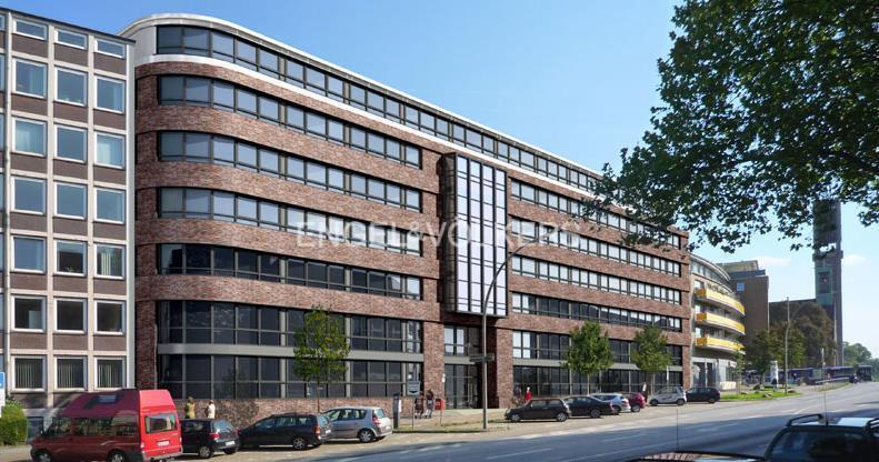 Bürofläche zur Miete 18,75 € 520 m²<br/>Bürofläche ab 520 m²<br/>Teilbarkeit Wandsbek Hamburg 22041