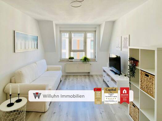 Wohnung zum Kauf 180.000 € 2 Zimmer 50 m² 4. Geschoss Zentrum-Nord Leipzig 04105