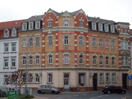 Wohnung zur Miete 280 € 2 Zimmer 51,4 m² 2. Geschoss frei ab sofort Döbeln Döbeln 04720