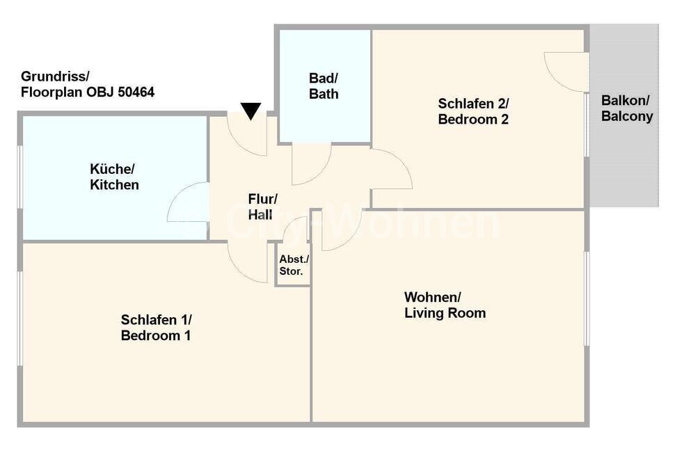 Wohnung zur Miete Wohnen auf Zeit 1.500 € 3 Zimmer 66 m²<br/>Wohnfläche ab sofort<br/>Verfügbarkeit Vogelweide Barmbek - Süd Hamburg 22081