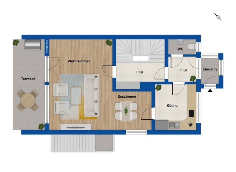 Doppelhaushälfte zum Kauf 565.000 € 5 Zimmer 145,9 m² 624 m² Grundstück Siegsdorf 83313