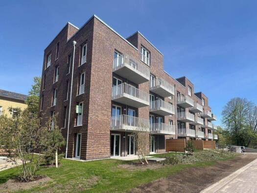 Terrassenwohnung zum Kauf - Neubau provisionsfrei als Kapitalanlage geeignet 329.900 € 2 Zimmer 70,5 m² Goethestraße 3 Schleswig 24837