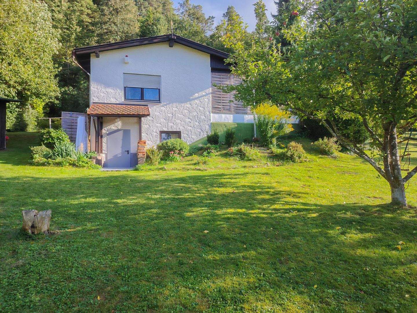 Immobilie in Treuchtlingen - Idyllisches Wochenendhaus am Waldrand - großes Grundstück mit Obstbäumen und Talblick - Bild 3