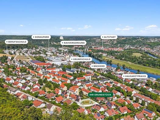 Grundstück zum Kauf 852 m² Grundstück Kelheim Kelheim 93309