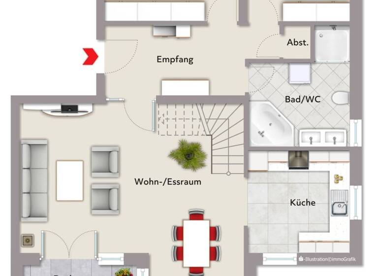 Wohnung zum Kauf 349.000 € 3 Zimmer 118 m² Salz 97616