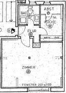 Wohnung zur Miete 730 € 1 Zimmer 39,6 m²<br/>Wohnfläche Gerade Str. 22 Harburg Hamburg 21073