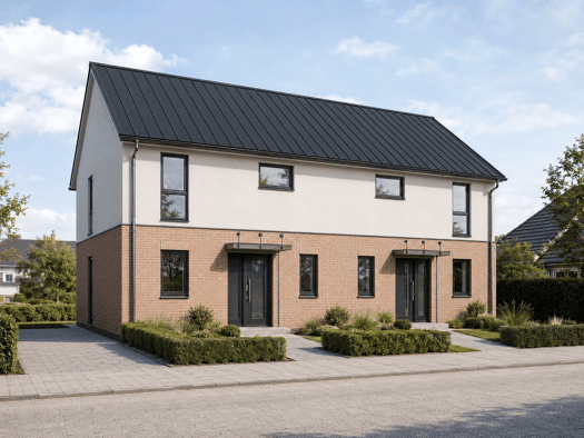 Doppelhaushälfte zum Kauf provisionsfrei 505.800 € 5 Zimmer 114 m² 290 m² Grundstück Glückstadt 25348