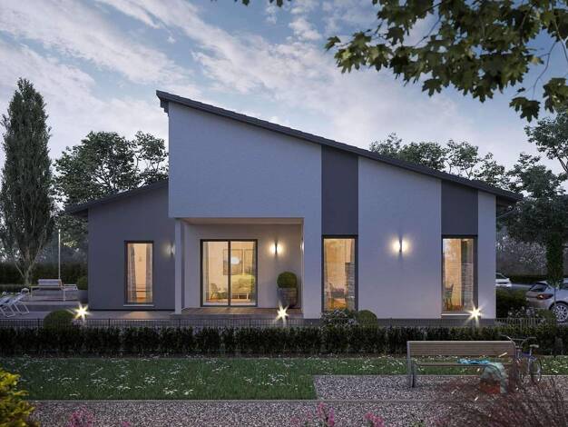 Bungalow zum Kauf - Erstbezug provisionsfrei 490.000 € 4 Zimmer 137 m² 650 m² Grundstück Frohburg 04654