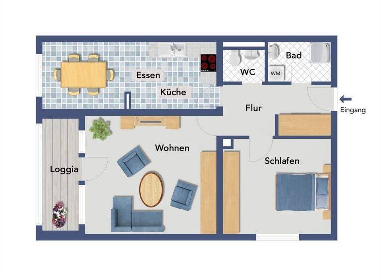 Wohnung zum Kauf 258.000 € 2 Zimmer 69,8 m² 1. Geschoss frei ab sofort Dannenwalder Weg 110 Märkisches Viertel Berlin 13439