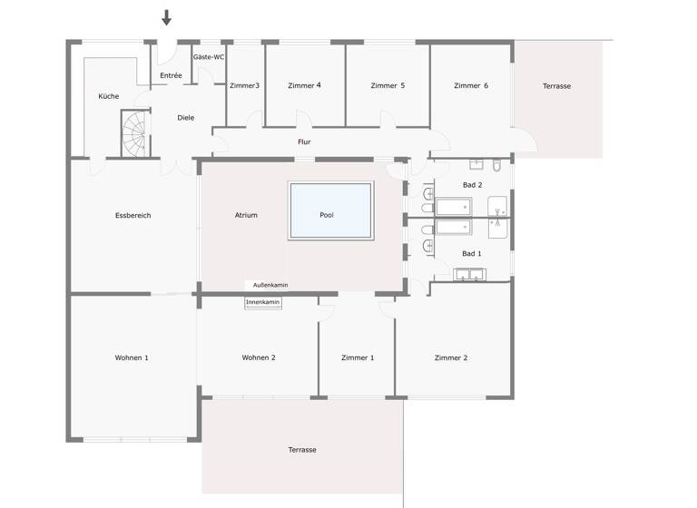 Haus zum Kauf 1.290.000 € 8 Zimmer 292 m² 2.213 m² Grundstück Jersbek 22941