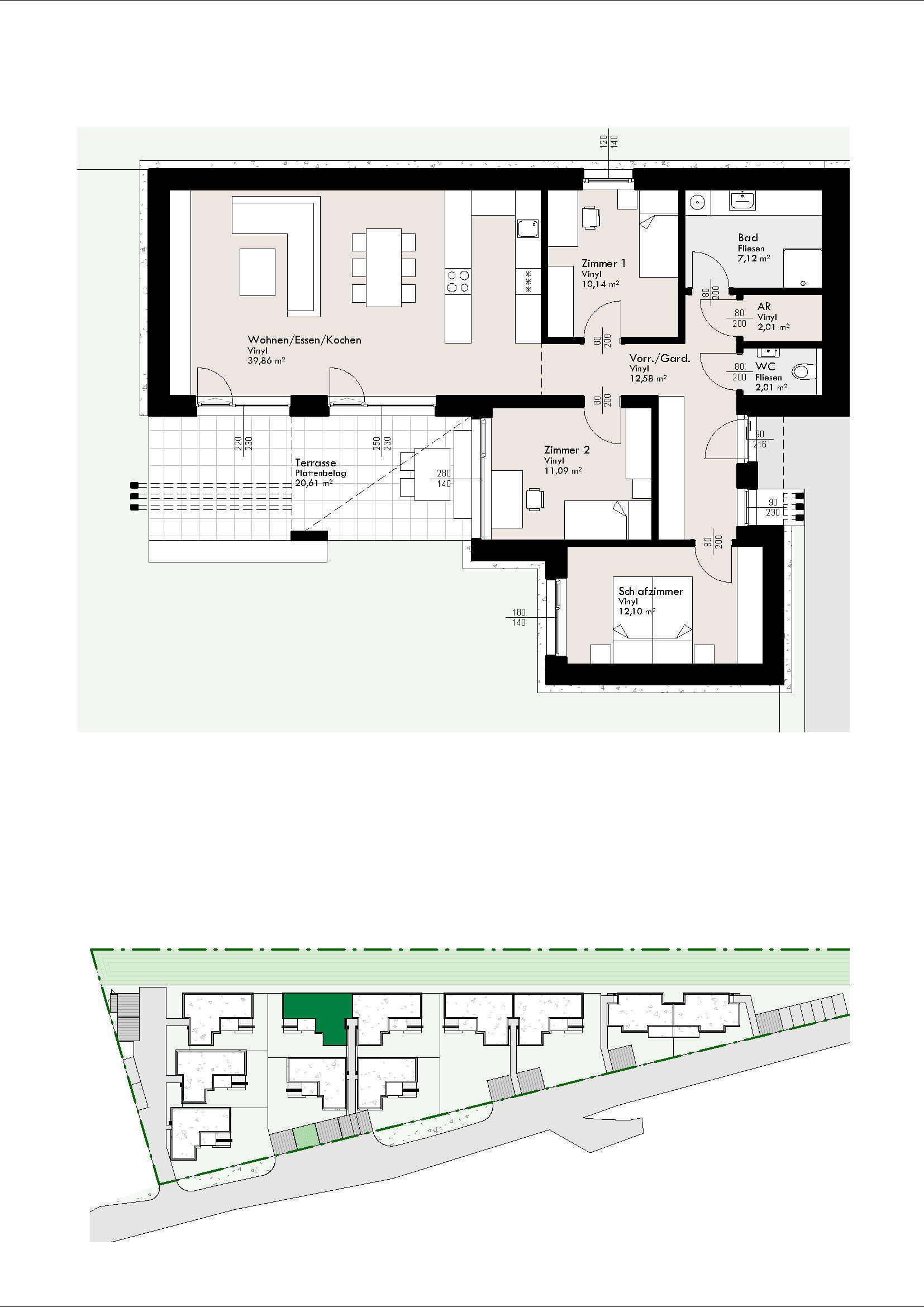 Bungalow zum Kauf provisionsfrei 393.900 € 4 Zimmer 97 m²<br/>Wohnfläche 31.12.2025<br/>Verfügbarkeit Gärtnerweg 25b Sierning 4522