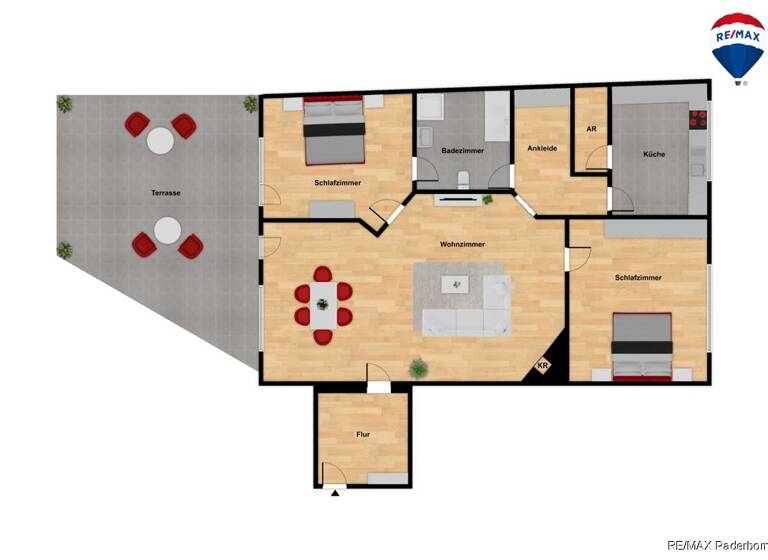 Wohnung zum Kauf 295.000 € 3 Zimmer 167 m² 2. Geschoss Delbrück 33129