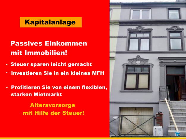 Mehrfamilienhaus zum Kauf als Kapitalanlage geeignet 13 Zimmer 300 m² 214 m² Grundstück Westend Bremen 28217