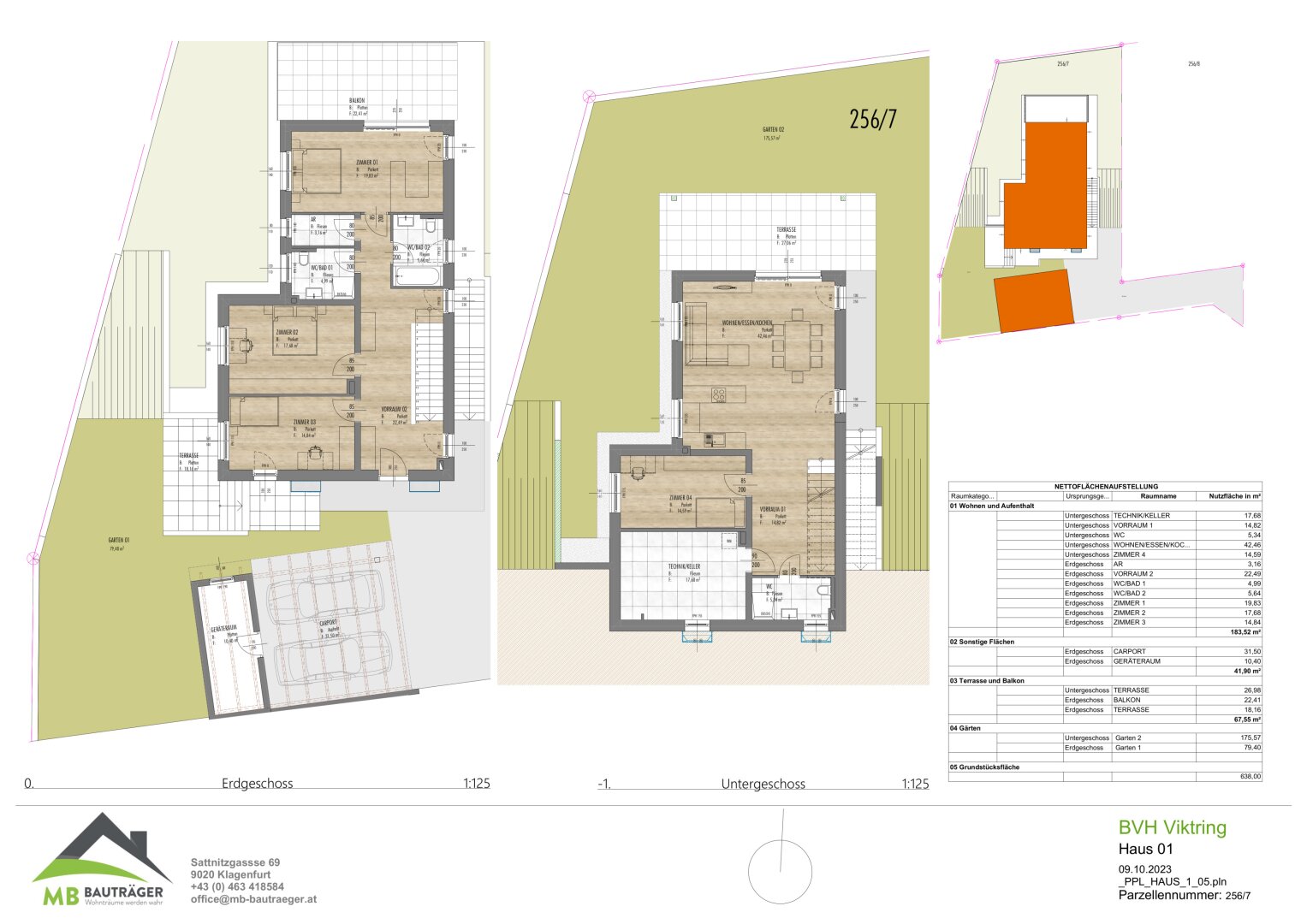 Haus zum Kauf 790.000 € 165,8 m²<br/>Wohnfläche Viktring Klagenfurt,13.Bez.:Viktring 9073