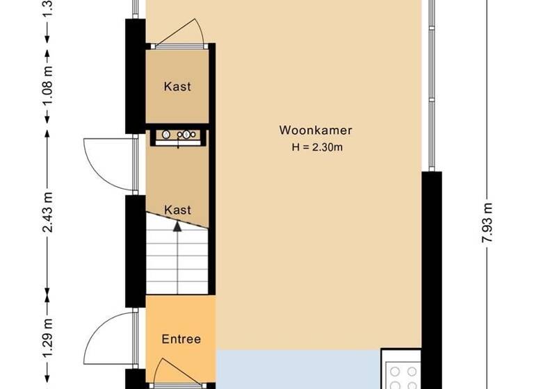 Einfamilienhaus zum Kauf provisionsfrei 324.500 € 3 Zimmer 62 m² 483 m² Grundstück Buitengronden 7 Zwartewaal 3238LZ