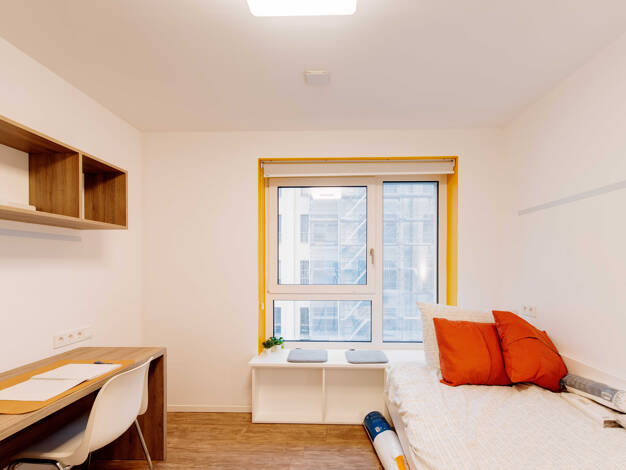 Studio zur Miete 530 € 1 Zimmer 11,9 m² 5. Geschoss frei ab 01.11.2026 Ostendstraße Oberschöneweide Treptow-Köpenick 12459