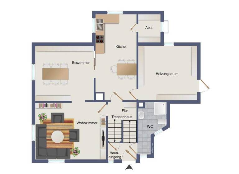Einfamilienhaus zum Kauf 445.000 € 6 Zimmer 131 m² 1.044 m² Grundstück Schöllbronn Ettlingen / Schöllbronn 76275